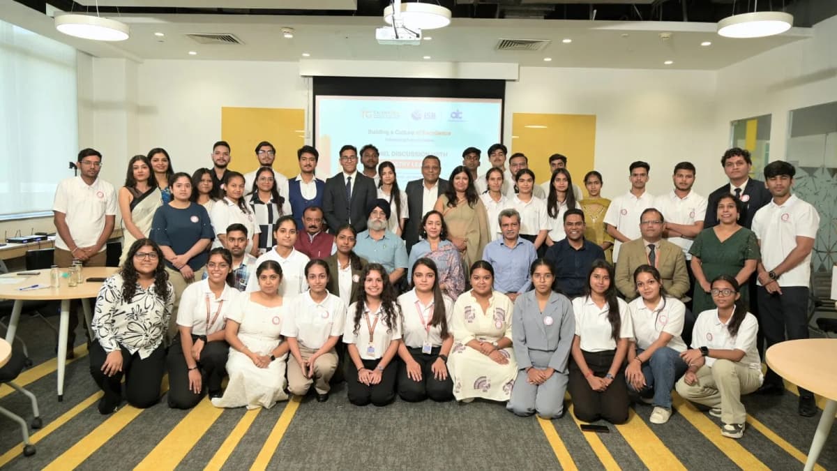 TalentGro Global team conducting a career counselling workshop with students