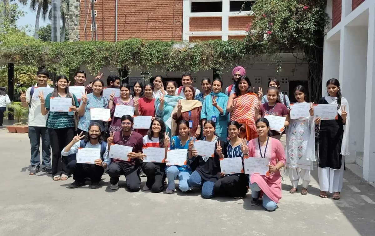 TalentGro university partnership event with faculty and students