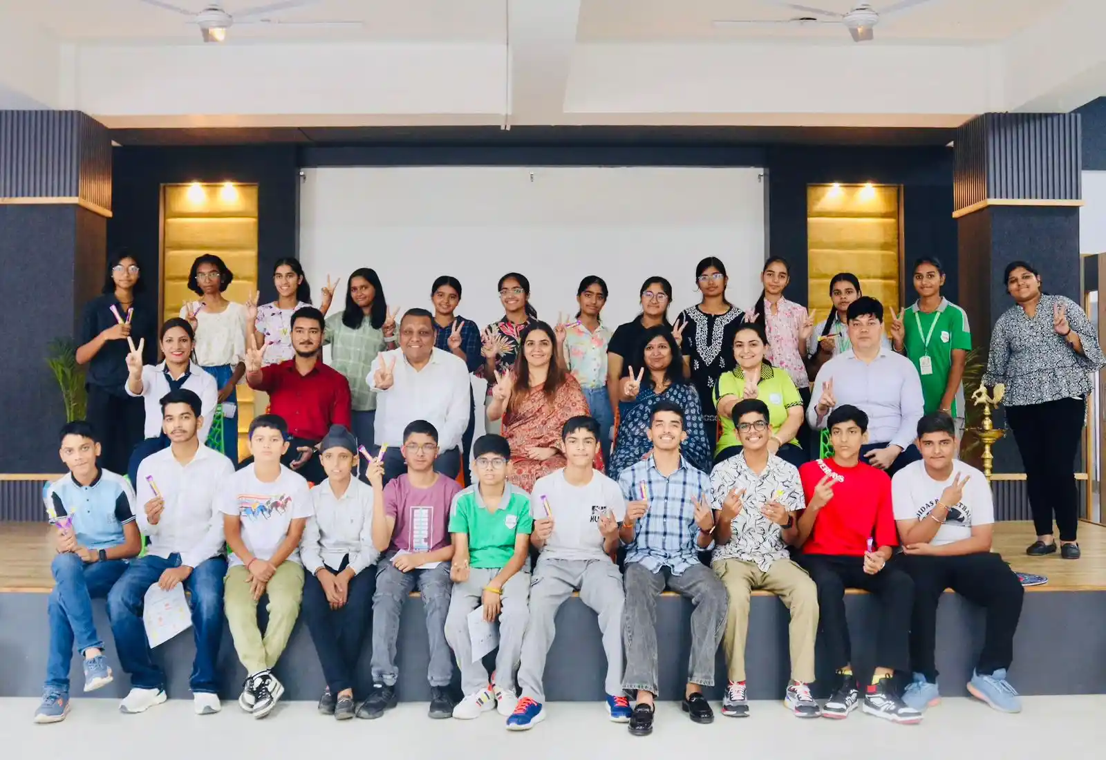 TalentGro conducting a career guidance program at Unison International School