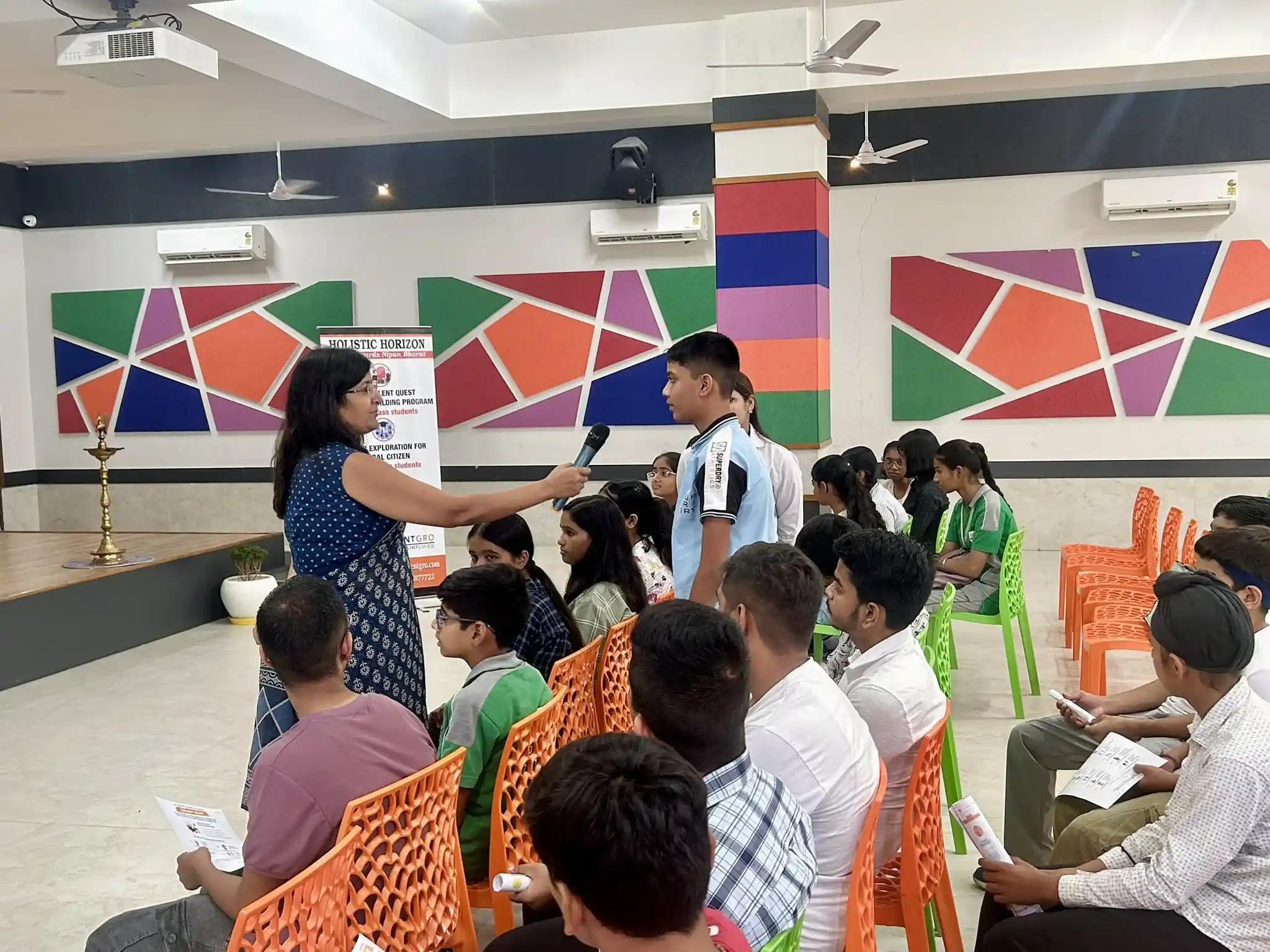 TalentGro career guidance session for high school students exploring future pathways