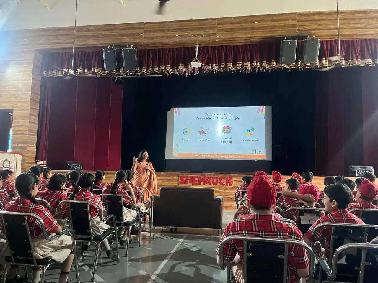 TalentGro digital skills and AI tools training session at a school