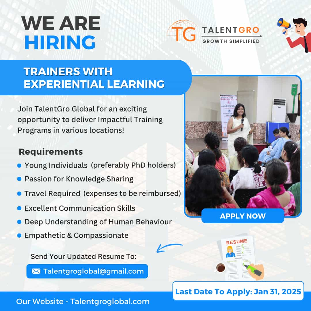 TalentGro Global is Hiring