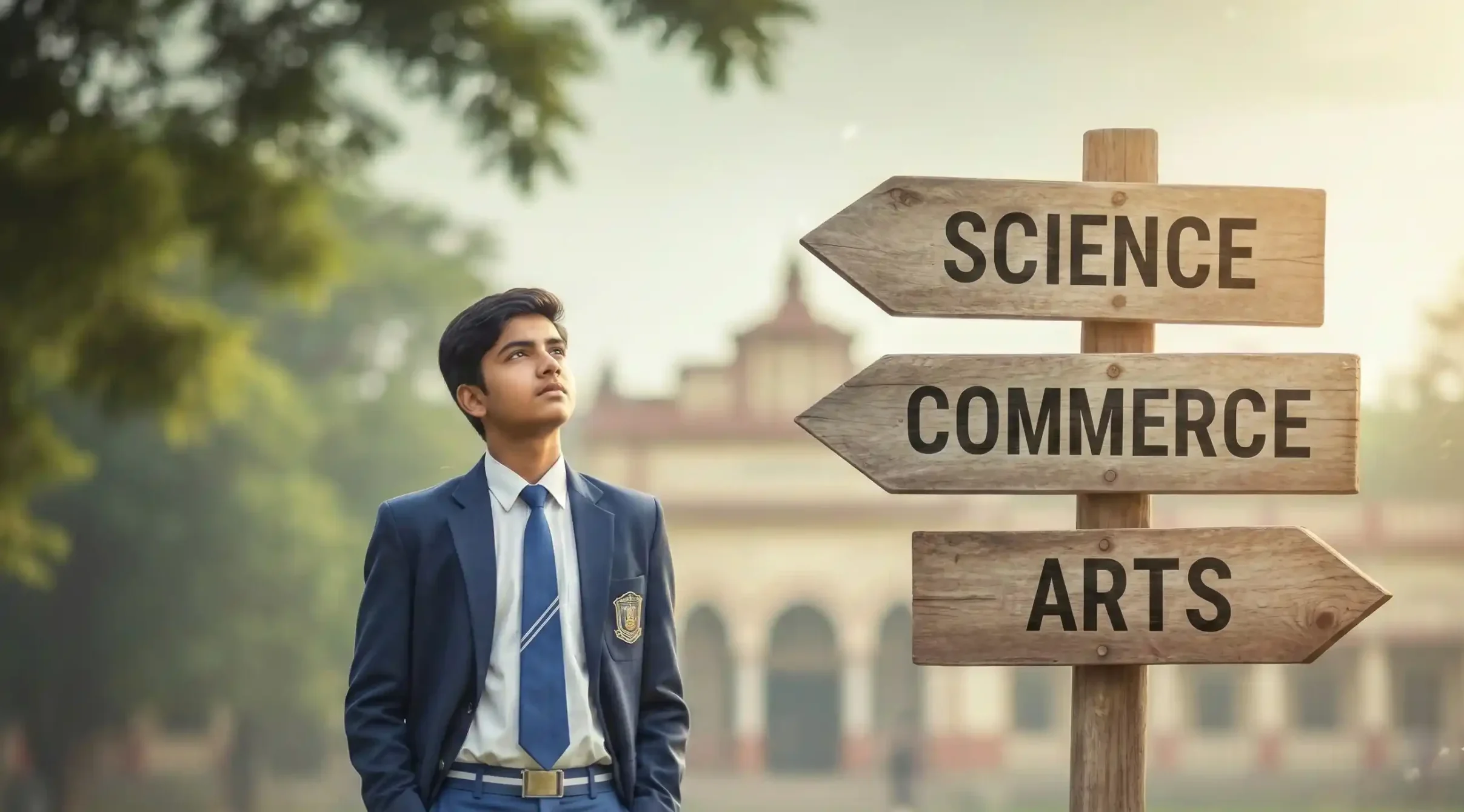 best stream after 10th science commerce arts