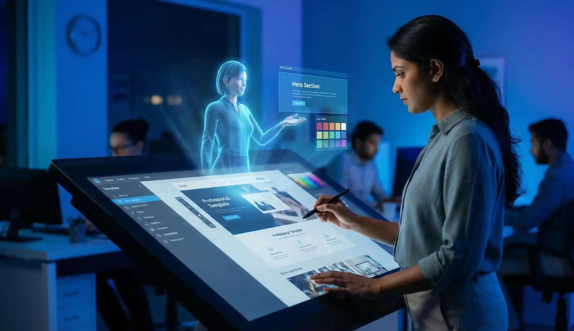 website building in digital marketing with ai by talentgroglobal